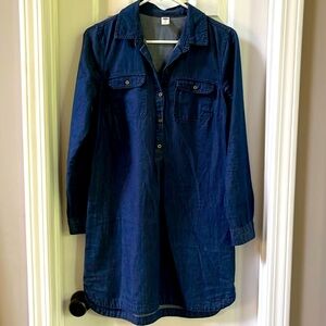 Old Navy Denim Chambray Shirt Dress size XS
